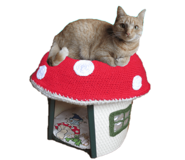 Iglo Paddenstoel gehaakt maat M/L 1 Iglo Paddenstoel gehaakt maat M/L