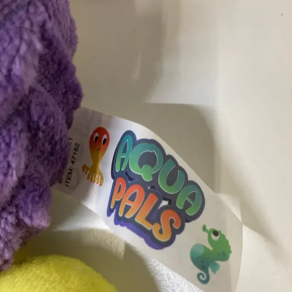 Zeepaardje geel-paars Aquapals - Afbeelding 3