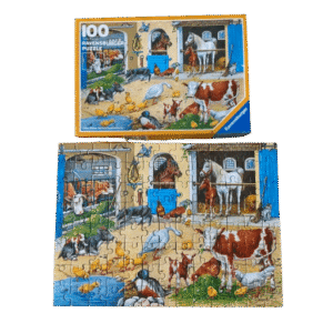 Puzzel 'Bij de stal'
