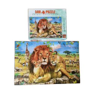 Puzzel leeuwen Family Pride