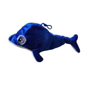 Dolfijn met glitterstipjes
