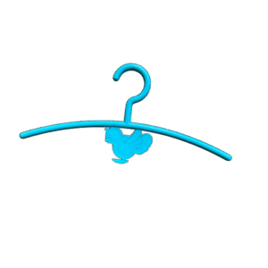 Kleerhangertje kuiken