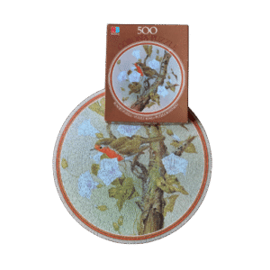 Puzzel rond roodborstje (500 stukjes)