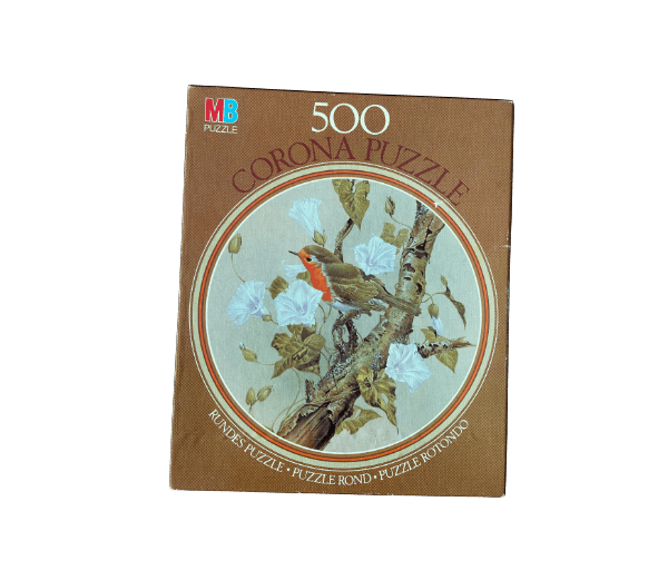 Puzzel rond roodborstje (500 stukjes) - Afbeelding 2